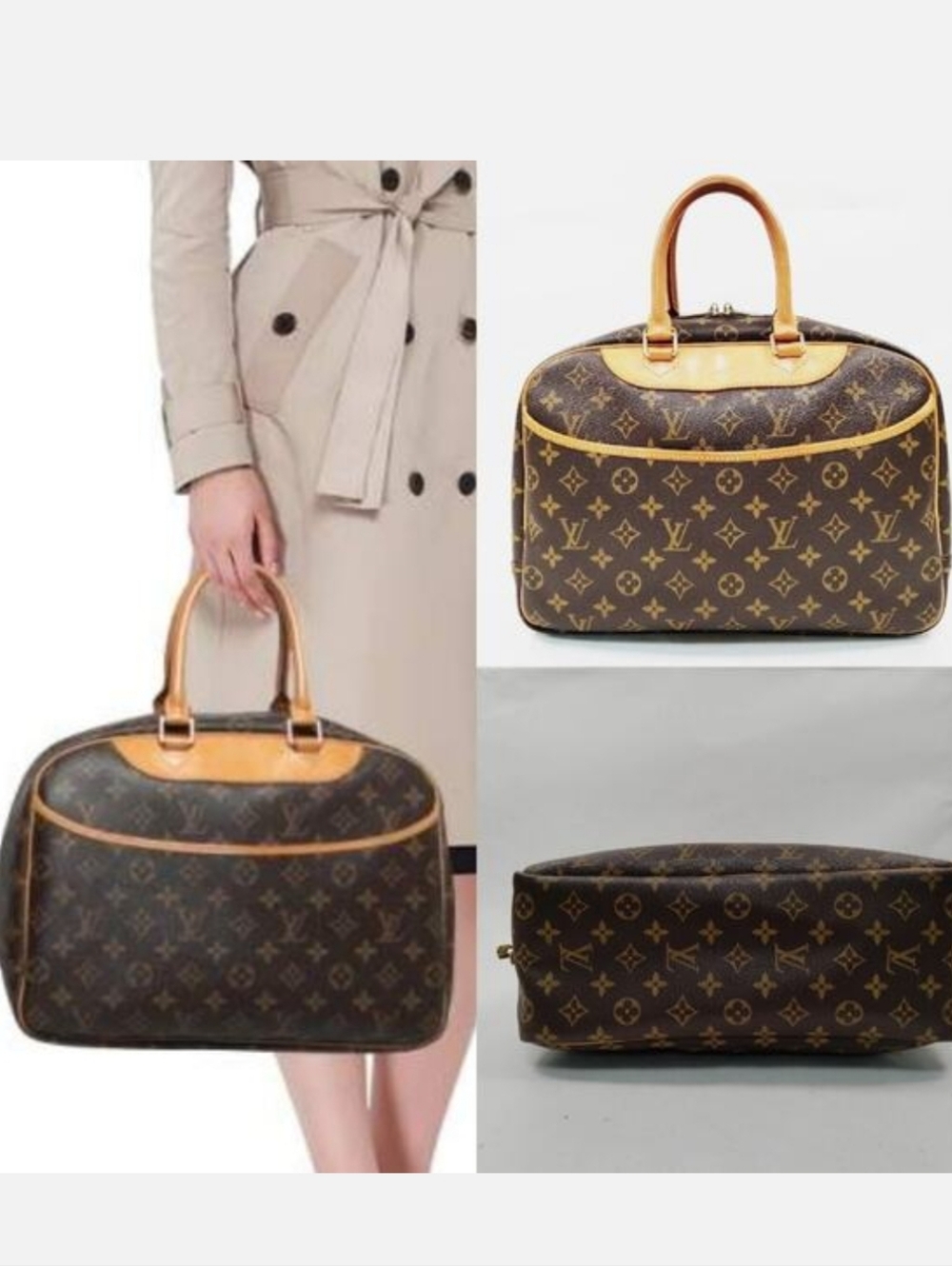 💯 authentic Louis Vuitton Deauville